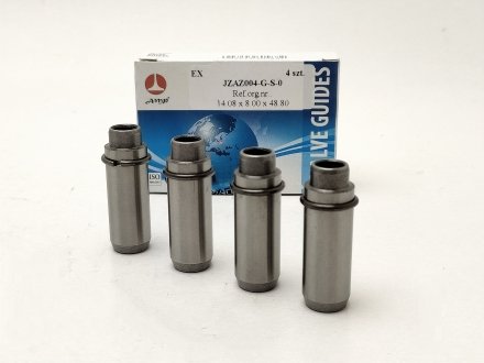 Направляющие клапанов Таврия выпуск дв (к-т 4 шт) АМР AMP JZAZ004-G-S-O
