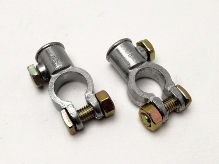 Клема АКБ латунь луджена (к-т) трубка BALANSA BN-04342