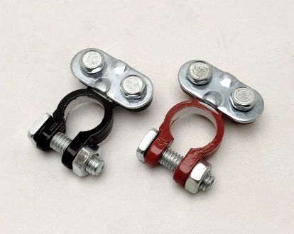 Клемма АКБ универсальная алюминий (к-т) BALANSA BN-04343