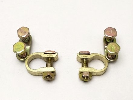 Клема АКБ латунь (к-т) кутова планка BALANSA BN-04348