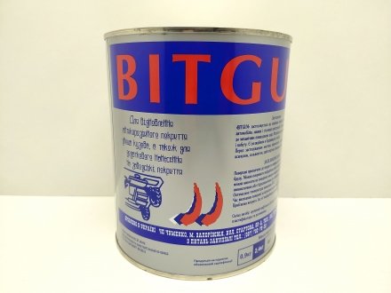 Мастика бітум 2.4 кг BITGUM 06783 (фото 1)