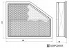 Фільтр повітряний BMW 5 (G31)/7 (G07)/X5 (G05) 3.0 16- (B57/B58) BLUE PRINT ADBP220065 (фото 3)