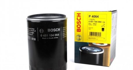 Фільтр масляний Jungeriht (навантажувач) BOSCH 0 451 104 064 (фото 1)