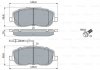 Колодки гальмівні (передние) Citroen C8 02-/Jumpy/Fiat Scudo/Peugeot Expert 95-06/807 02- (+датчики) BOSCH 0 986 424 789 (фото 7)
