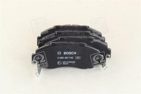 Колодки гальмівні дискові BOSCH 0 986 461 142 (фото 1)