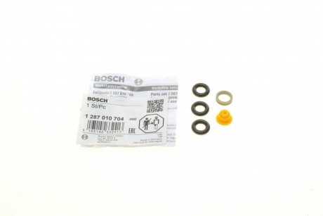 Прокладка форсунки VW 1.3/1.8 84-92 (к-кт) BOSCH 1 287 010 704 (фото 1)