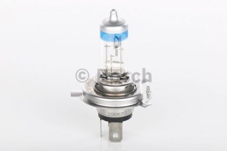 Фото автолампа H4 12V 60/55W P43t Plus 90% BOSCH 1 987 301 077 Автолампа H4 12V 60/55W P43t Plus 90% BOSCH 1 987 301 077