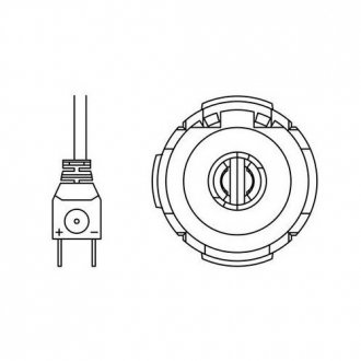 Лампа світлодіодна LED 12V H7 30W BOSCH 1987301557 (фото 1)