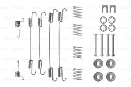 Комплект пружинок колодок ручника Nissan Kubistar/Peugeot 306/405 1.1-2.0 92- BOSCH 1 987 475 253 (фото 1)