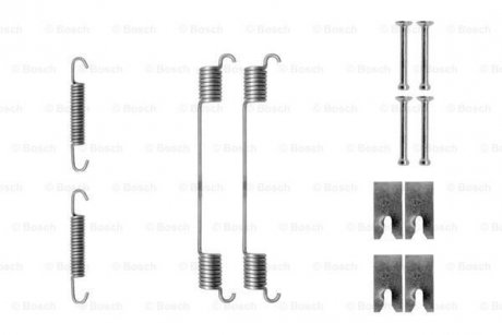 Комплект пружинок колодок ручника Fiat Doblo/Ford Transit 02- BOSCH 1 987 475 289 (фото 1)