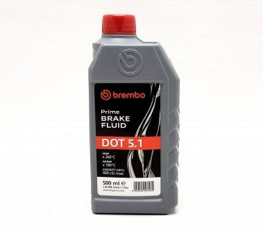 Рідина гальмівна DOT 5.1 500мл BREMBO L 05 005 (фото 1)
