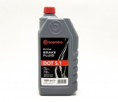Рідина гальмівна DOT 5.1 1л BREMBO L 05 010 (фото 1)