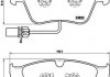 Колодки гальмівні дискові BREMBO P05003 (фото 1)