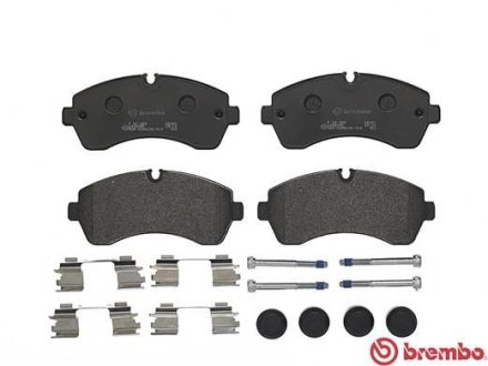 Комплект гальмівних колодок з 4 шт. дисків BREMBO P50059 (фото 1)