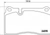 Комплект гальмівних колодок з 4 шт. дисків BREMBO P85110 (фото 1)