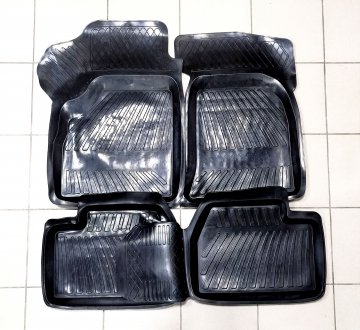 Коврик салона 2110 резина БРТ 20434