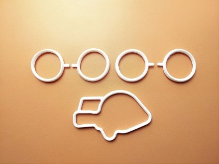 Ремкомплект ресивера 2110, 2170, 1118 1.6 с/о (силикон белый) БРТ 2112-1008636-383