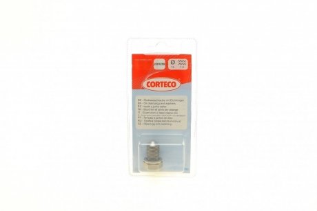Болт зливу оливи VW Caddy III/T5/Crafter CORTECO 220125S (фото 1)