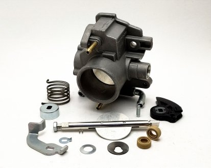 Дроссельная заслонка 2110, 2112 46 мм голая с ремкомплектом ДААЗ 2112-1148115