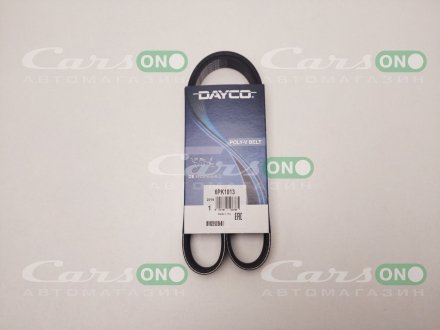 Ремінь генератора Fiat Ducato 2.5D/TD (PS) DAYCO 6PK1013 (фото 1)