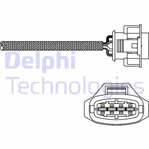 Лямбда-зонд Delphi ES10790-12B1 (фото 1)