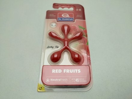 Освежитель салона Lucky Top Red Fruits на дефлектор Dr.Marcus 664 (фото 1)