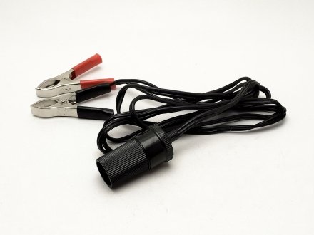 Прикурювач адаптер 200 см (перехідник з АКБ на прикурювач) Elegant 101 525