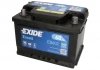 Акумуляторна батарея 60Ah/540A (242x175x175/+R/B13) Excell EXIDE EB602 (фото 3)