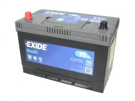 Акумулятор EXCELL 12V/95Ah/760A EXIDE EB955 (фото 1)