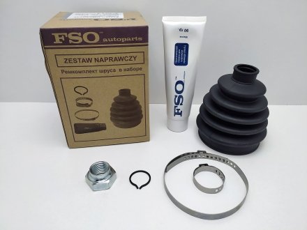 Пильовик шрусу Ланос 1.5 наруж (к-т хомути, мастило) FSO 96243578 (фото 1)