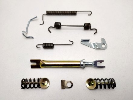 Ремкомплект тормозных колодок Авео левый Genuine Parts 96456494 (фото 1)
