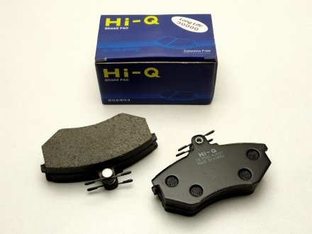 Комплект гальмівних колодок з 4 шт. дисків Hi-Q (SANGSIN) SP1043 (фото 1)