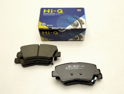 Колодка задня торм Хюндай Акцент, Елантра, Кіа Ріо Hi-Q (SANGSIN) SP1401 (фото 1)