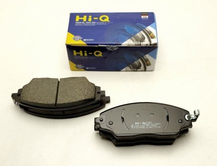 Комплект гальмівних колодок з 4 шт. дисків Hi-Q (SANGSIN) SP1481 (фото 1)