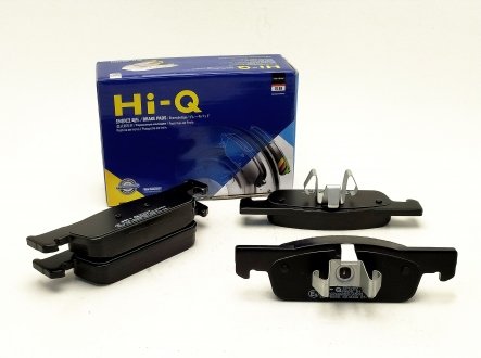 Колодка передня торм Логан, Сандеро 2 HI-Q Hi-Q (SANGSIN) SP1787