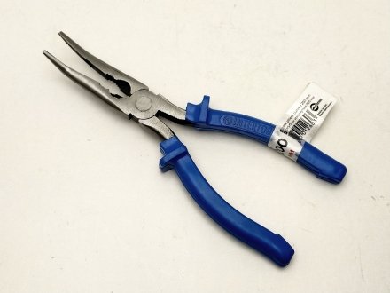 Щипцы длинногубцы изогнутые 200 мм Intertool HT-0126