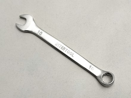 Ключ рожково-накидной 10 мм Intertool HT-1210 (фото 1)