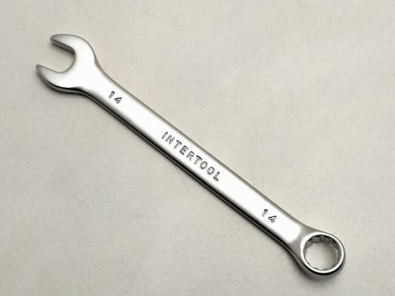 Ключ рожково-накидной 14 мм Intertool HT-1214 (фото 1)