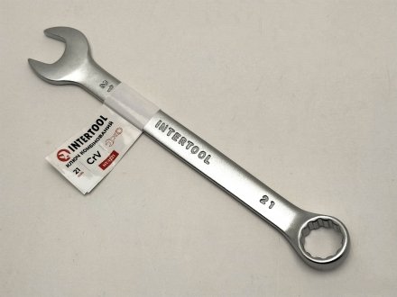 Ключ ріжково-накидний 21 мм Intertool HT-1221