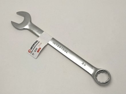 Ключ ріжково-накидний 30 мм Intertool HT-1230