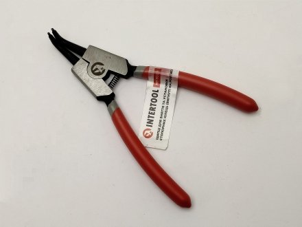 Знімач стопорних кілець зовнішні гнуті 150 мм Intertool HT-7008