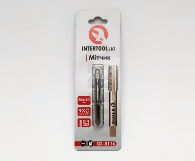 Метчик M6x1,00 мм Intertool SD-8116 (фото 1)