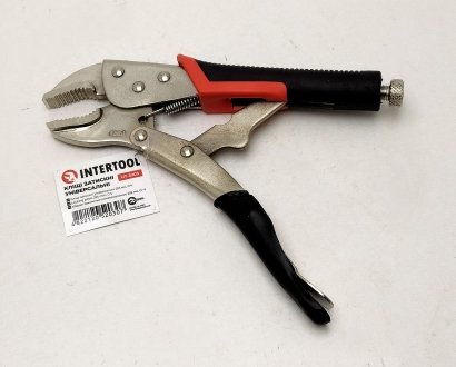 Кліщі затискні 255 мм Intertool UT-5203