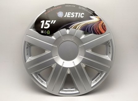 Колпаки колесные R15 серый COSMOS JESTIC R15 COSMOS (фото 1)
