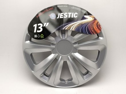 Колпаки колесные R13 серый JESTIC TERRA (фото 1)