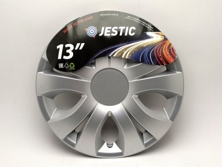 Ковпаки колісні R13 сірий JESTIC TOP (фото 1)
