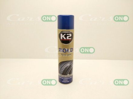 Засіб для очищення та блиску гуми Bold (600ml) K2 K1561 (фото 1)