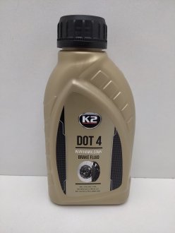 Тормозная жидкость 0,5л Дот-4 K2 K20066 (фото 1)