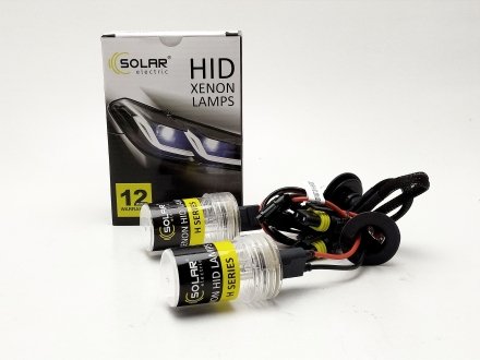 Лампа ксенон H1 6000K (к-т 2 шт) Solar Китай H1 6000K bulb
