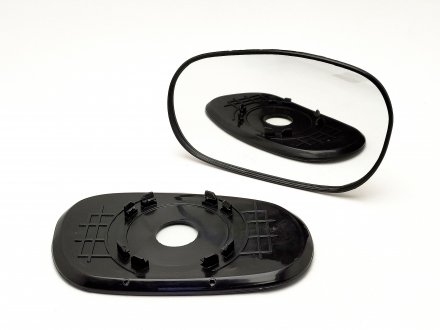 Зеркало вставка Ланос, Сенс левая под 4 крепления КНР Китай JH01-LNS96-014 LH